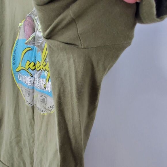 Gander Mnt Graphic Design T-Shirt " Lucky's Guide Service" Size L - Picture 5 of 7